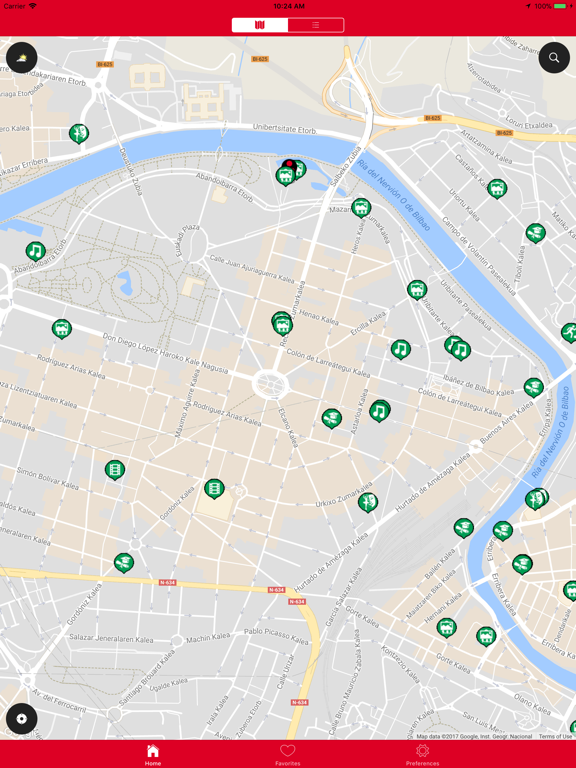 Bilbao Now iPad screenshot 1 - Travel app