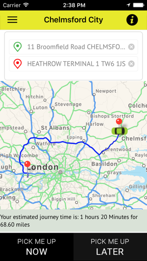 Chelmsford City Taxis(圖3)-速報App