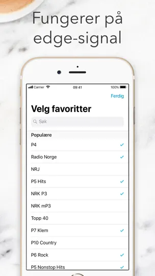 Radioappen Radio - Nettradio iPhone-skjermbilde 4