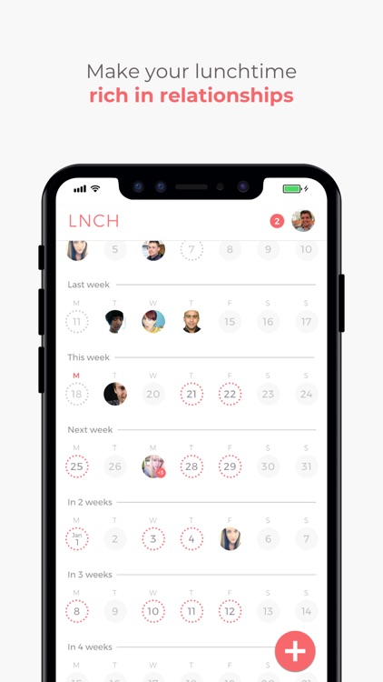 LNCH - Lunch calendar