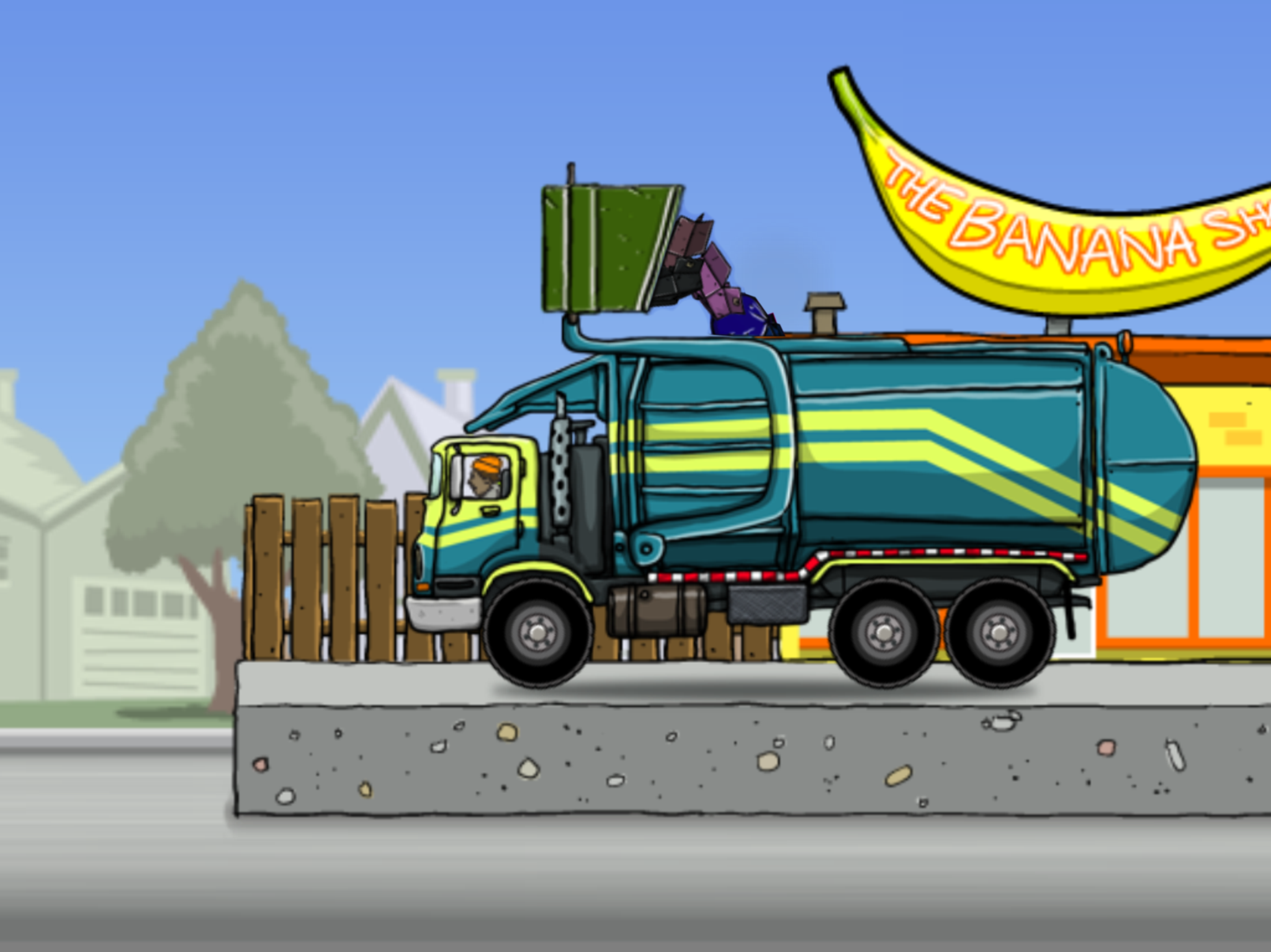 Garbage Truck: Dumpster Pick Up screenshot 9
