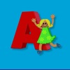 Girl Alphabet Sticker Pack