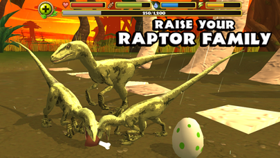 Jurassic Life: Velociraptor Dinosaur Simulator screenshot 3