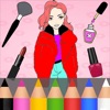 Beauty & Fashion Coloring Book