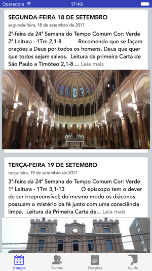 Liturgia Diária para Católicos