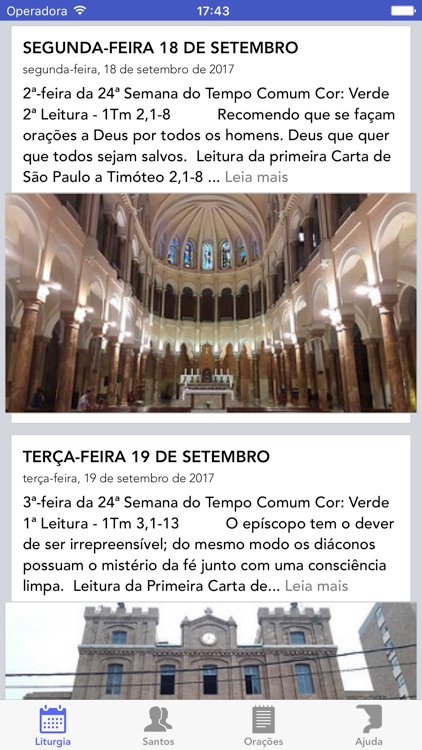 Liturgia Diária para Católicos screenshot-0