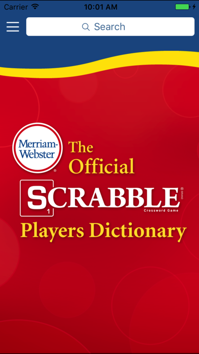 SCRABBLE Dictionary Screenshot