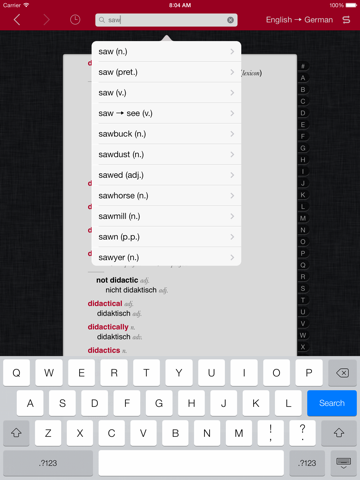 Screenshot #6 pour Accio: Allemand-Anglais