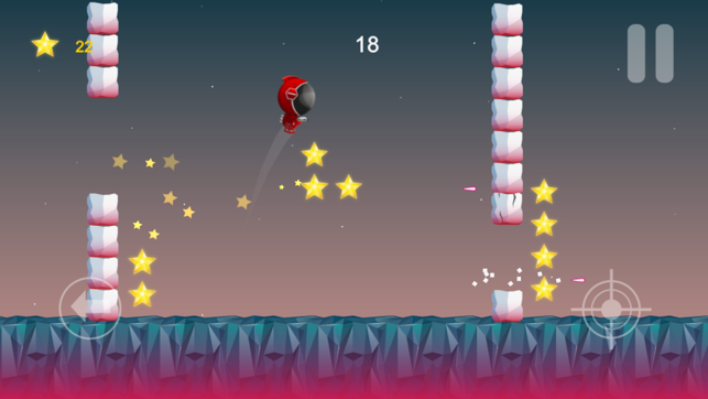 Astro Gravity, game for IOS