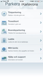 Parkera i Karlskrona screenshot #1 for iPhone