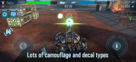 Tanks vs Robots: Mech Games