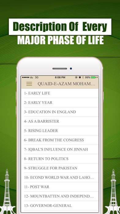 How to cancel & delete Quaid-e-Azam Mohammad Ali Jinah Life Quiz Quotes from iphone & ipad 2
