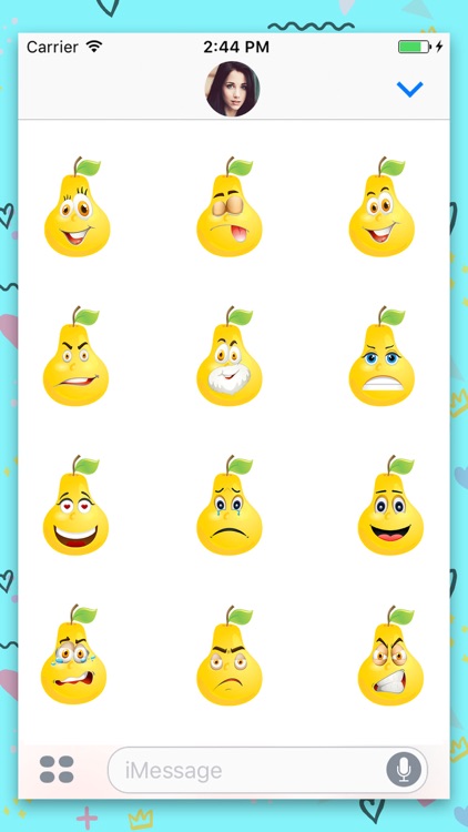 Crazy Pear : Animated stickers