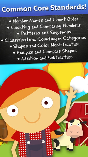 ‎Animal Math Preschool Math Games for Kids Math App Screenshot