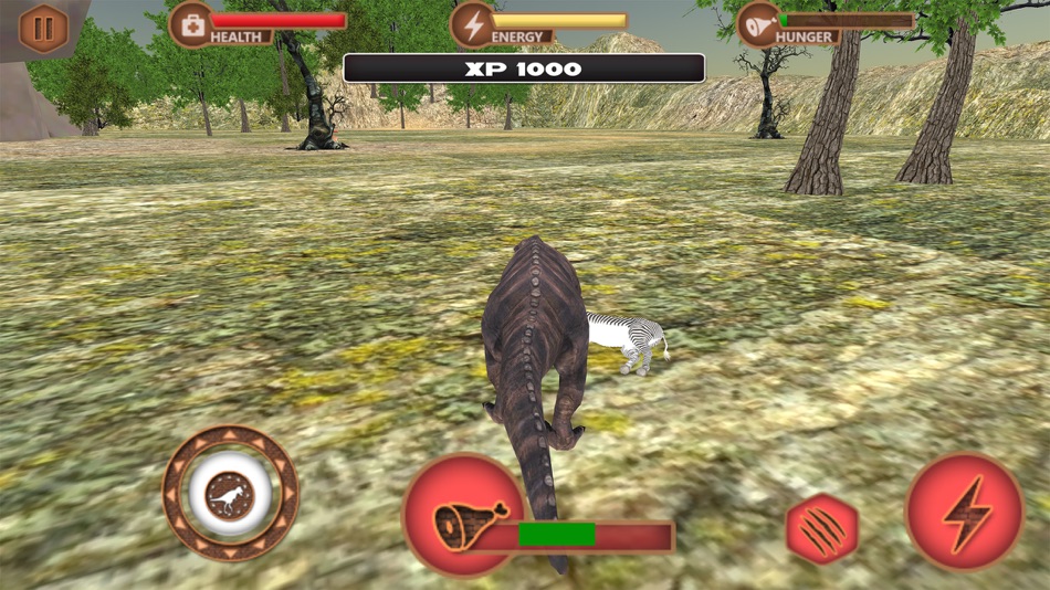 #4. Dinosaur Attack: Survival Game (iOS) Podle: Muhammad Razzak