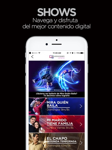 Univision Conecta screenshot 2