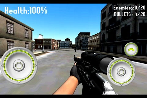 3d Modern City Crime FPS Sniperのおすすめ画像1