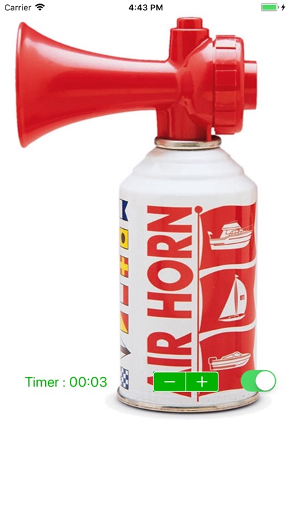air horn prank