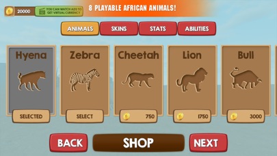 Savanah Wildlife: Animals Sim screenshot 2