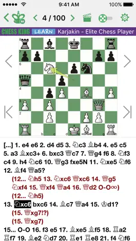 Game screenshot Karjakin - Elite Chess Player apk