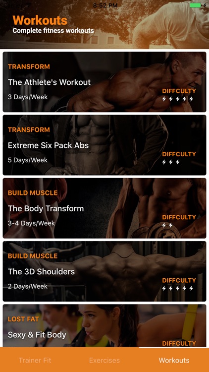 FITrainer : your personnal trainer screenshot-3