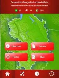 Schweizer Geographie Quiz ipad bilder 0