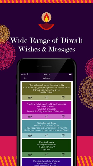 Happy Diwali Cards & Wishes screenshot 2