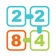 Power of 2 - Strategic number matching game app icon - Games app for iPhone