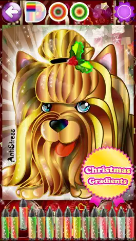 Game screenshot Christmas Coloring For Adults! apk