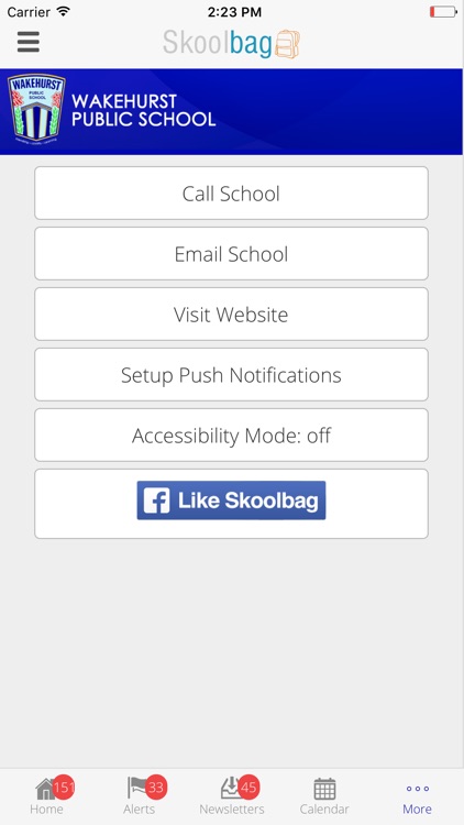 Wakehurst Public School - Skoolbag screenshot-3