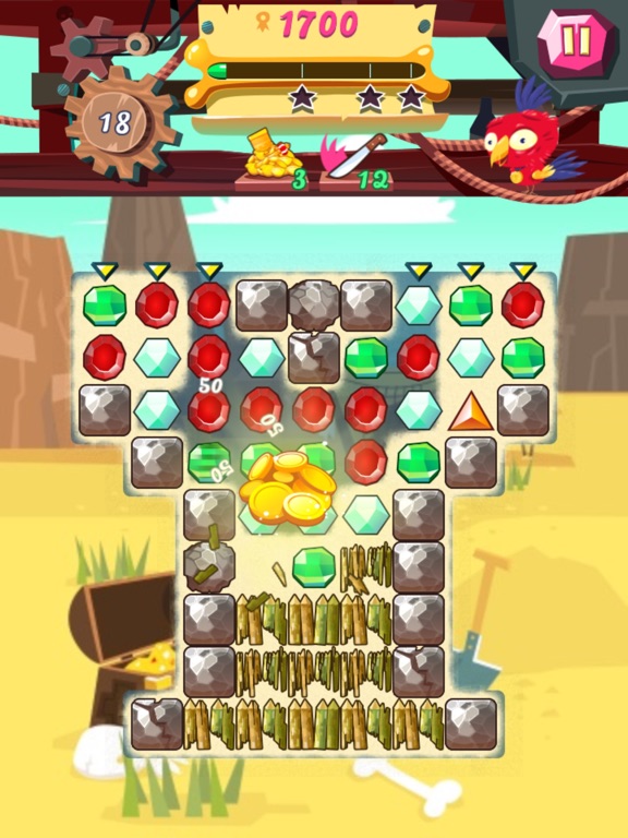 Screenshot #6 pour Pirates! - the match 3