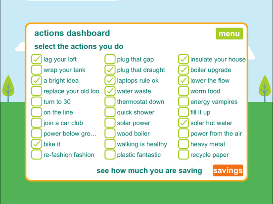 Eco Action Toppers iPad screenshot