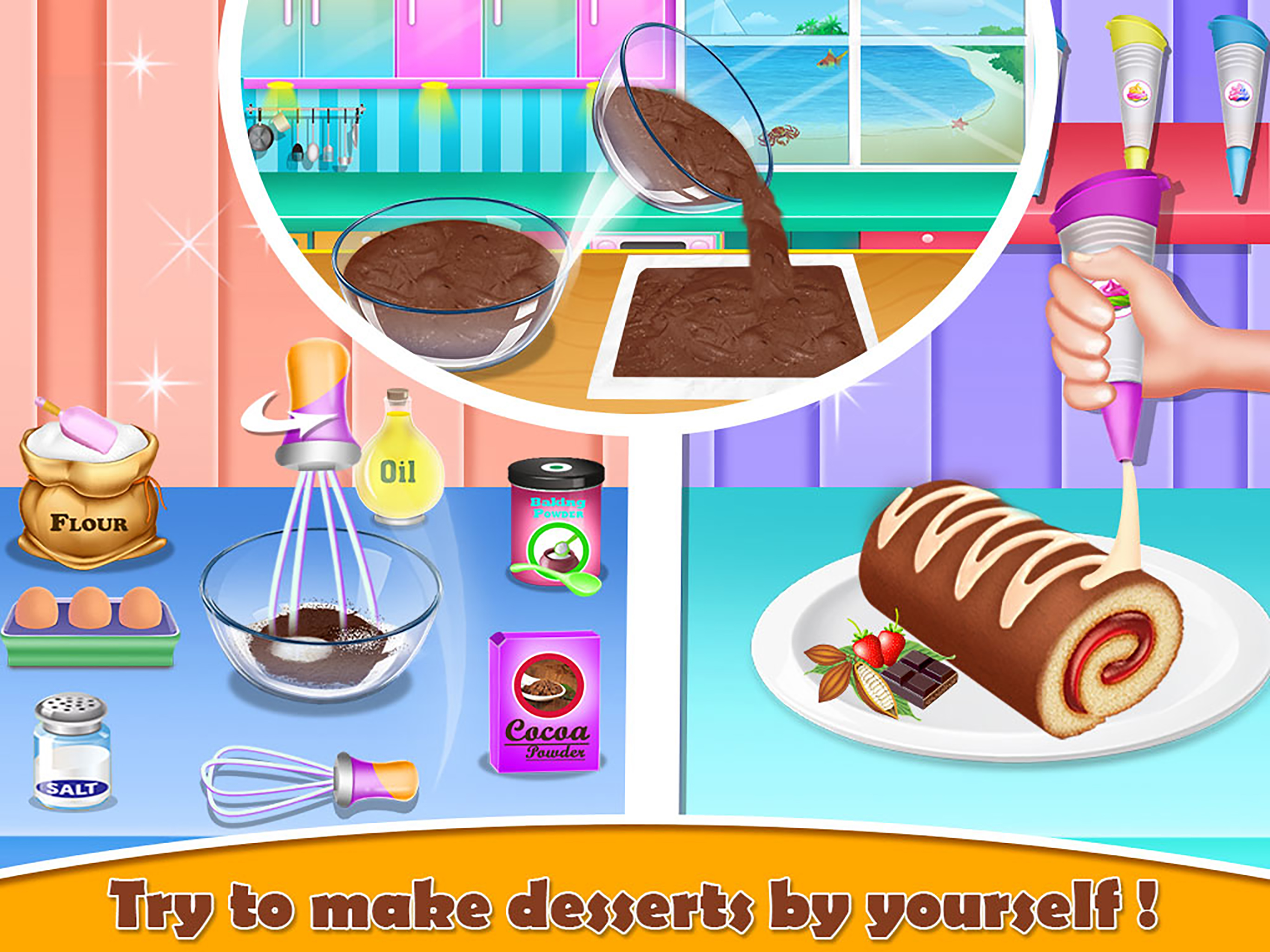 Swiss Cake Roll Maker