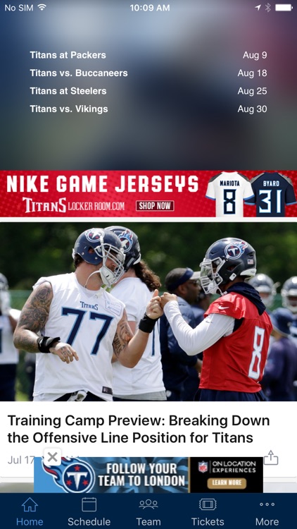 Tennessee Titans Mobile