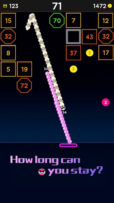 Snake Bricks-Bounce Balls screenshot 5