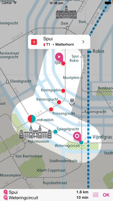 Screenshot #3 pour Amsterdam Rail Map Lite