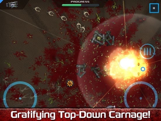 Screenshot #2 for Crimsonland HD