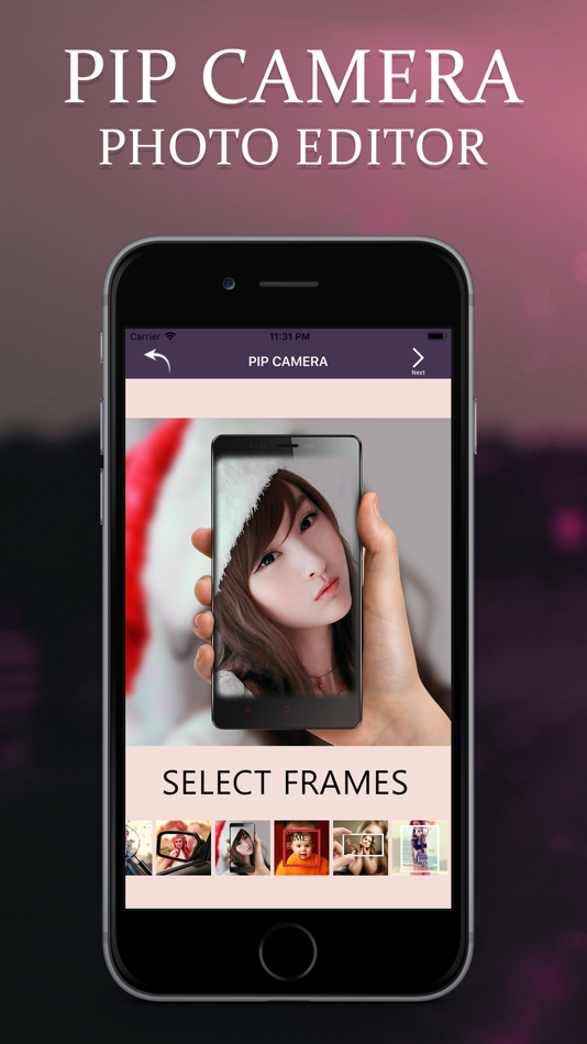 #4. PIP Camera Photo Editor HD (iOS) Ved: Suneel Gupta