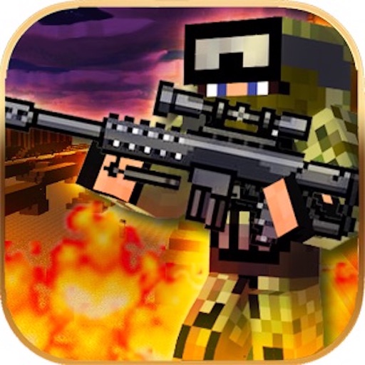 像素丛林法则射击逃生 App Icon - Jingang Zhu