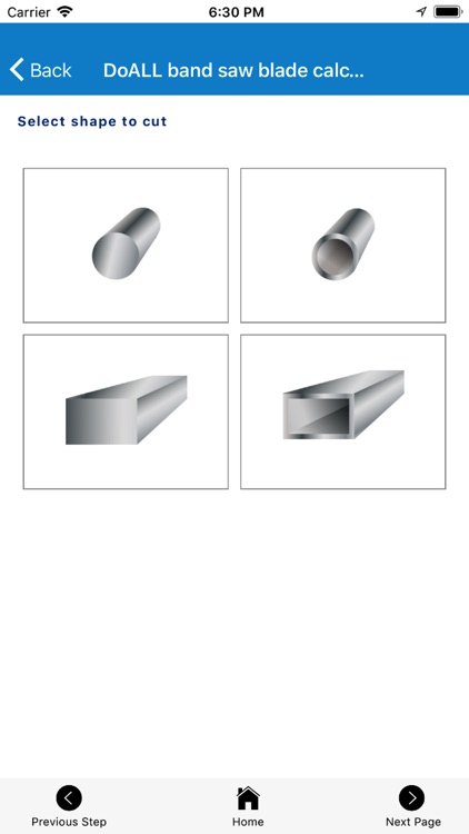 DoALL band saw calculator screenshot-4