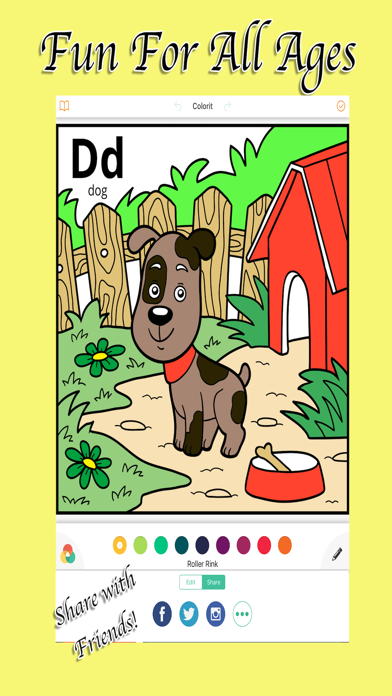 Screenshot #2 pour Coloring Books For All