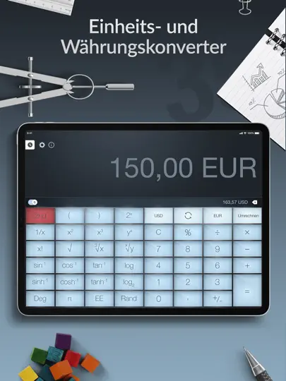 Screenshot von Taschenrechner Pro: Rechner auf dem iPhone 5