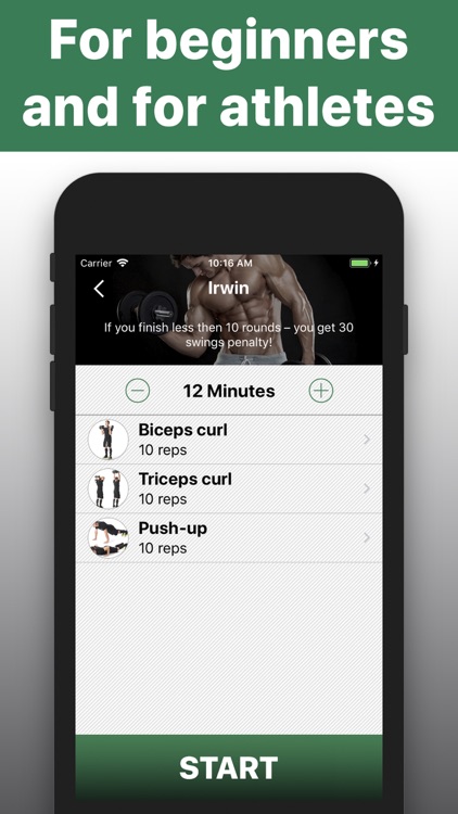 Dumbbell -workout HIIT trainer screenshot-3