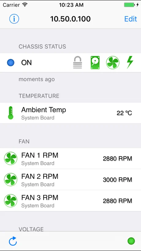 IPMI light