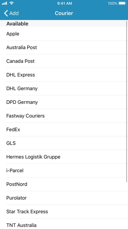 Packtrack: A parcel tracker