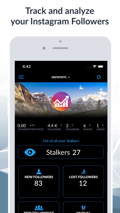 Analytics for Instagram+Likes screenshot-0