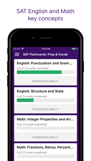 SAT Flashcards: Prep & Vocab(圖1)-速報App