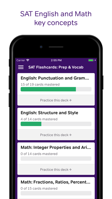 SAT Flashcards: Prep & Vocabのおすすめ画像1