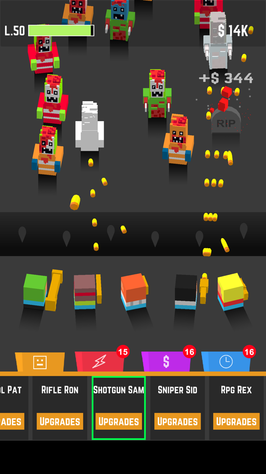 #3. Zombie Idle (iOS) 由: RedLine Games