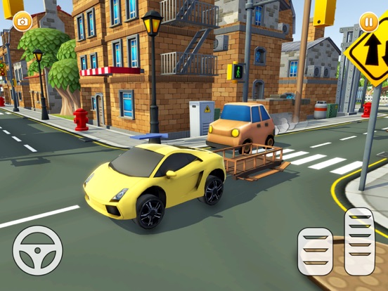 Mini City Pizza Delivery Car screenshot 4
